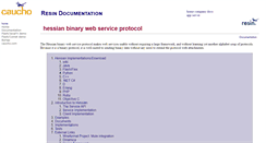 Desktop Screenshot of hessian.caucho.com