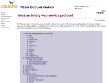 Tablet Screenshot of hessian.caucho.com