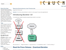Tablet Screenshot of blog.caucho.com